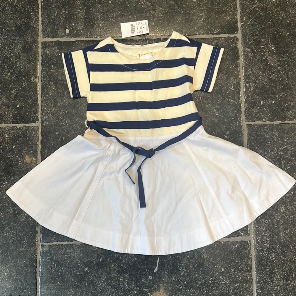 J Crew Striped Girls Dress